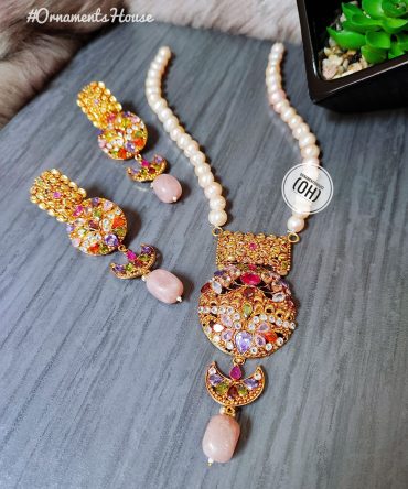 Multi Color Real Pearl Pendant